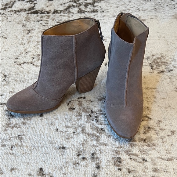 Enzo Angiolini Shoes - Enzo Angiolini Taupe Ankle Booties